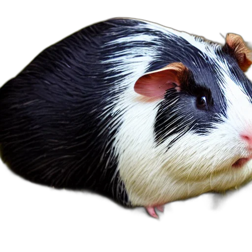 animal, hat, creature, food, photorealistic, 3d render, smelly, guinea transparent PNG cut-out