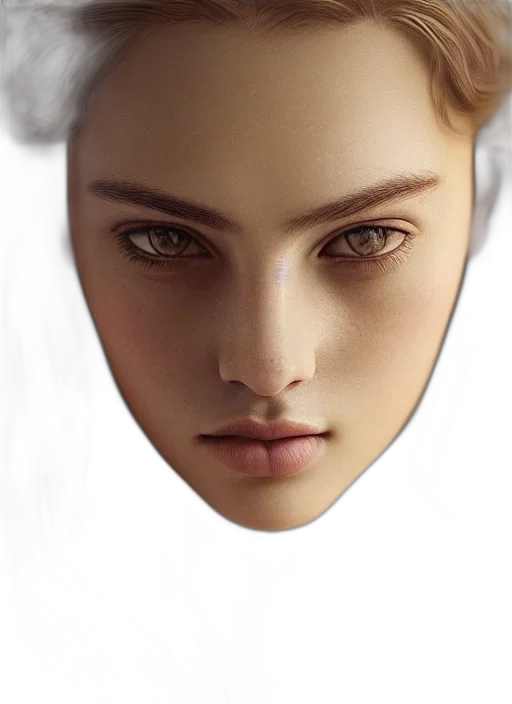 face, mask, robot, jewelry, photorealistic, 3d render, concept art, fantasy art transparent PNG cut-out