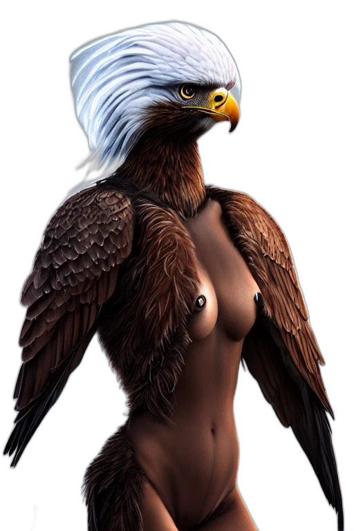 animal, creature, dress, photorealistic, 3d render, concept art, fantasy art, epic transparent PNG cut-out