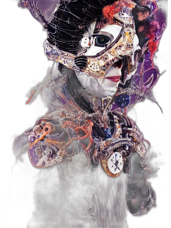 mask, jewelry, face, crown transparent PNG cut-out