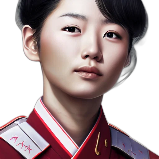 face, staff, photorealistic, fantasy art, concept art, oil painting, red, portrait transparent PNG cut-out