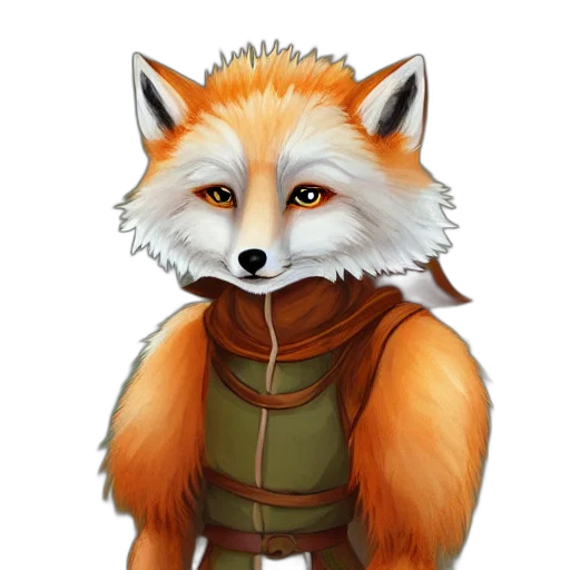 staff, jacket, animal, concept art, fantasy art, pixel art, watercolor, adorable transparent PNG cut-out