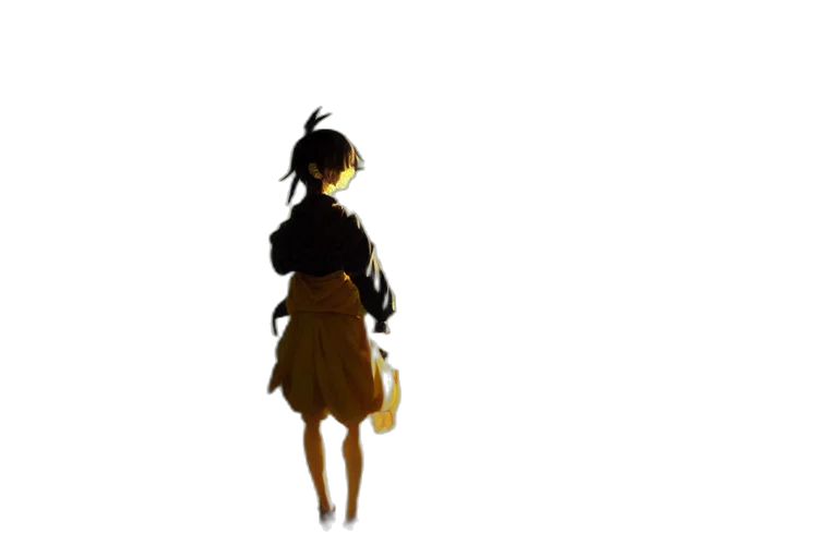 dress, staff, umbrella, jacket transparent PNG cut-out