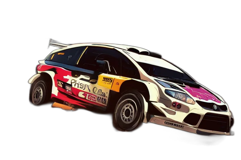 car, 3d render, photorealistic, concept art transparent PNG cut-out