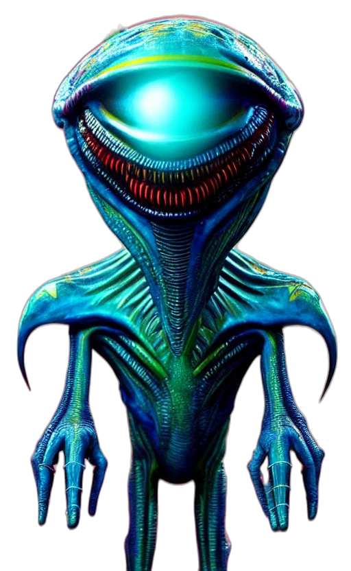 creature, staff, animal, robot transparent PNG cut-out