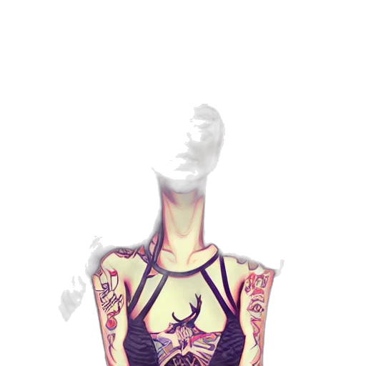 dress, jewelry, mask, robot, 3d render, concept art, watercolor, fantasy art transparent PNG cut-out