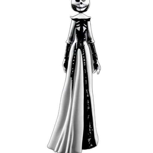 robot, dress, staff, jewelry transparent PNG cut-out