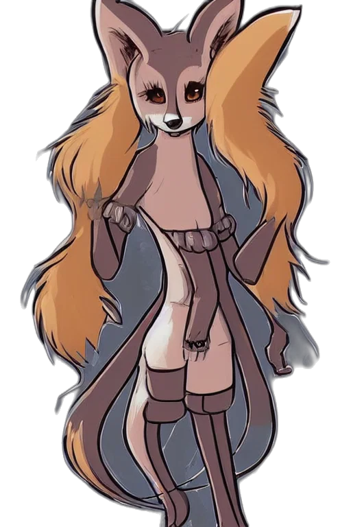 creature, staff, dress, mask transparent PNG cut-out