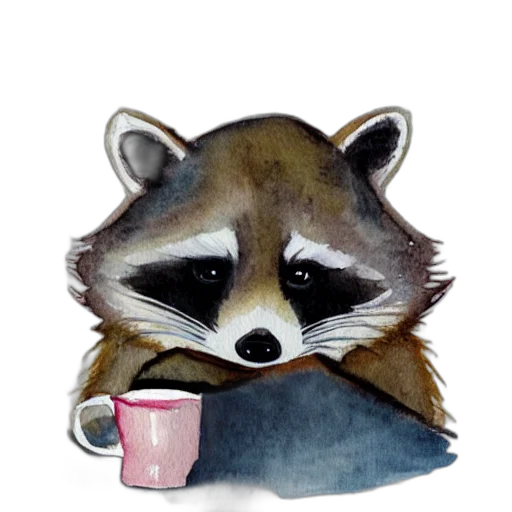 animal, food, staff, creature, watercolor, concept art, photorealistic, oil painting transparent PNG cut-out