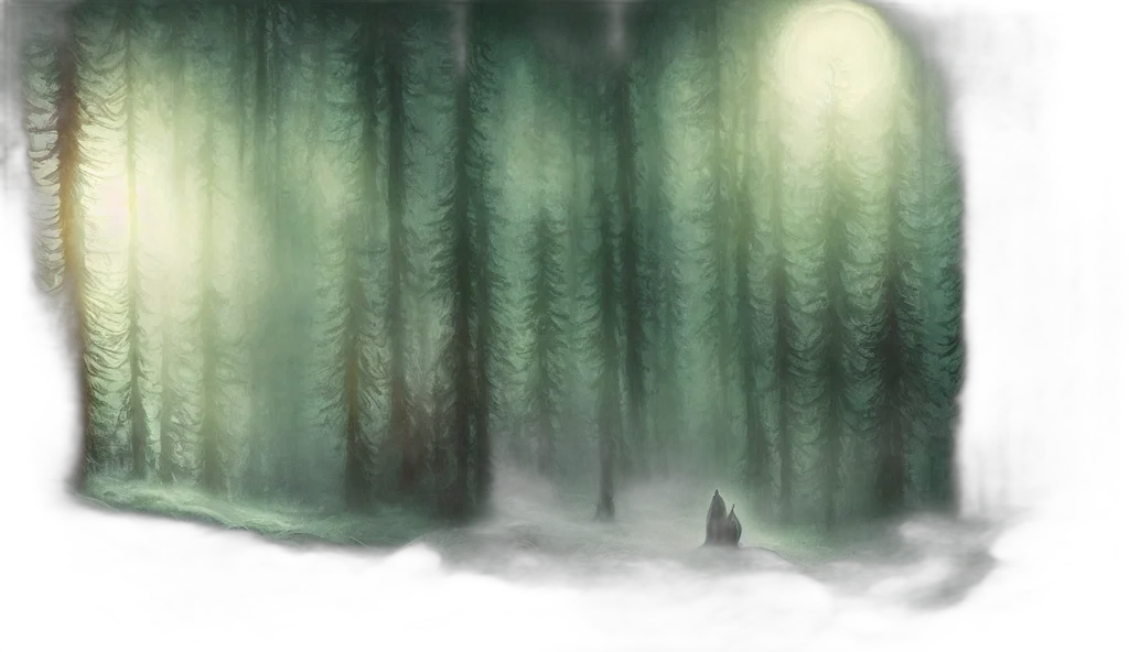creature, tree, animal, sword, concept art, fantasy art, watercolor, photorealistic transparent PNG cut-out