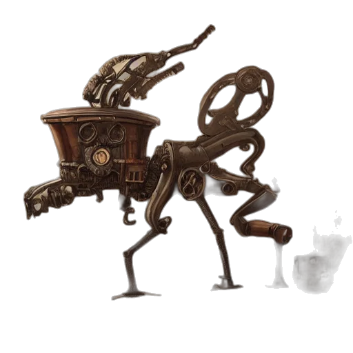 robot, furniture, staff, weapon transparent PNG cut-out