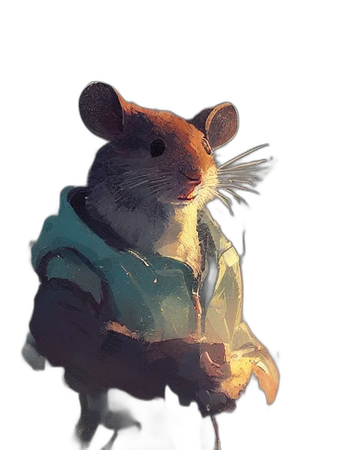 jacket, animal, creature, hat transparent PNG cut-out