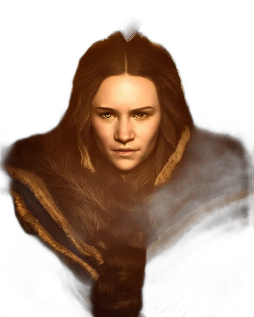 dragon, face, crown, staff transparent PNG cut-out