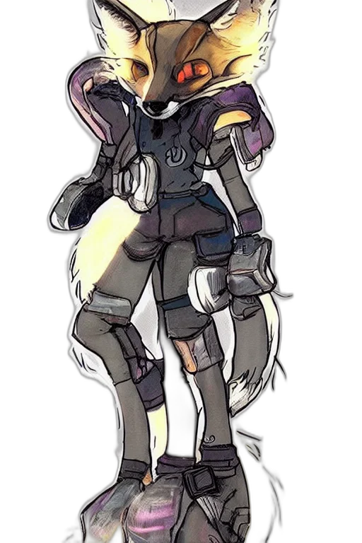 staff, robot, weapon, jacket, cyberpunk, concept art, pixel art, fantasy art transparent PNG cut-out