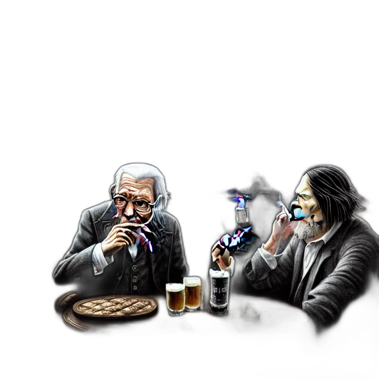 cyberpunk, concept art, pixel art, fantasy art, fire, intricately, detailed, portrait transparent PNG cut-out