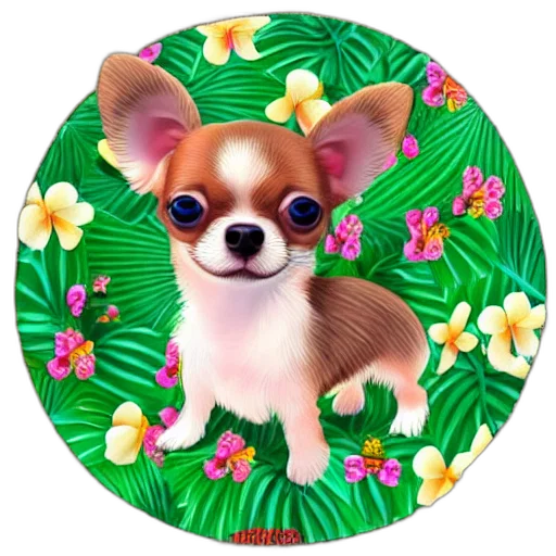 animal, flower, creature, staff transparent PNG cut-out