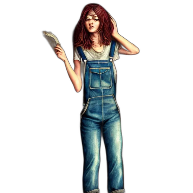 staff, dress, concept art, cartoon, pixel art, fantasy art, full, body transparent PNG cut-out
