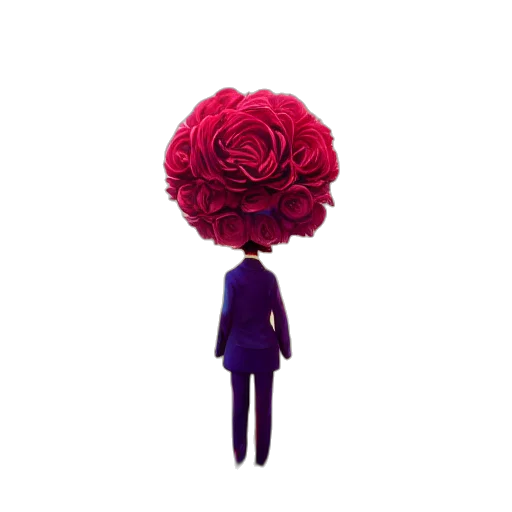 flower, crown, umbrella, hat transparent PNG cut-out