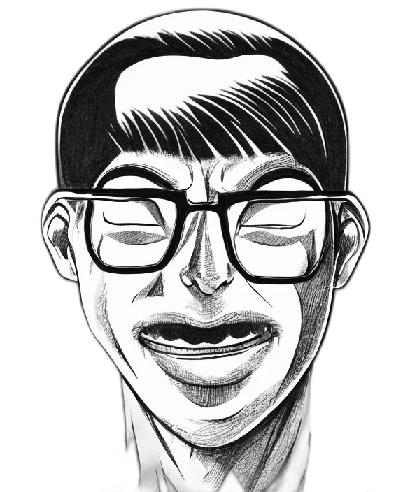 face, staff, mask, comic book art, cartoon, pencil sketch, concept art, hightly transparent PNG cut-out