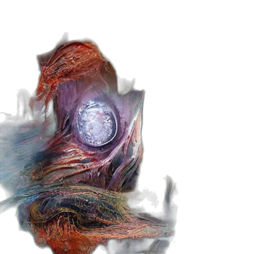 creature, dragon, hair, face, concept art, watercolor, photorealistic, fantasy art transparent PNG cut-out