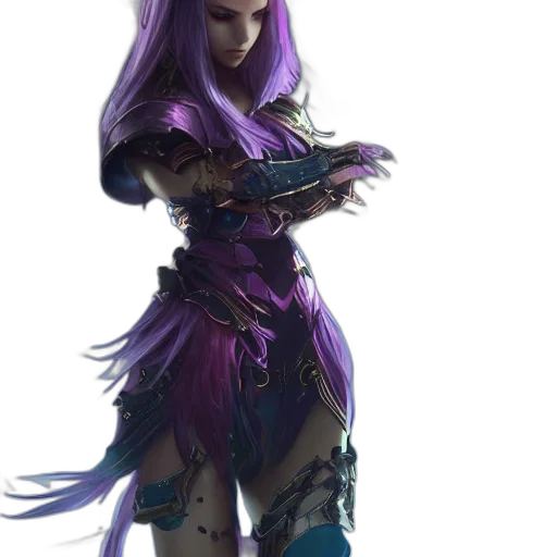 dress, staff, weapon, dragon transparent PNG cut-out