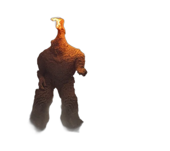 creature, animal, robot, hair, 3d render, concept art, photorealistic, nadezda transparent PNG cut-out