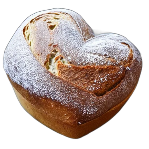 food, crown, face, hat, photorealistic, 3d render, heart, shaped transparent PNG cut-out