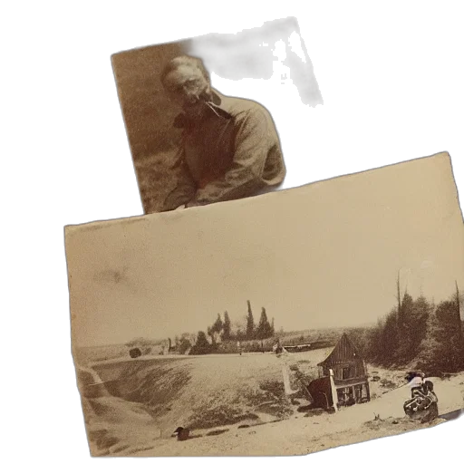 forest, snow, old, photographs, found, abandoned, cellphone transparent PNG cut-out