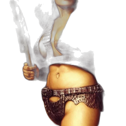 staff, sword, weapon, fantasy art transparent PNG cut-out