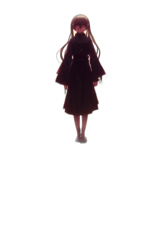 dress, staff, creature, crown transparent PNG cut-out