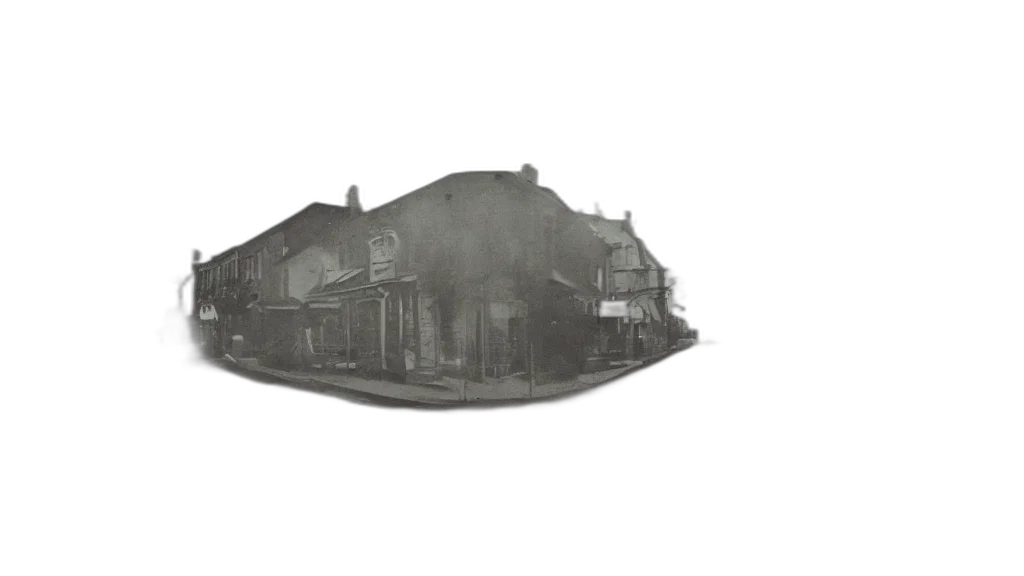hat, mask, umbrella, building, photorealistic, 3d render, concept art, pencil sketch transparent PNG cut-out