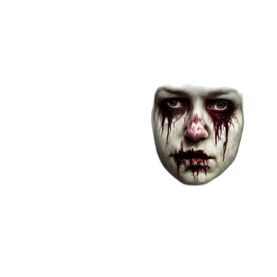 mask, face, creature, jewelry transparent PNG cut-out