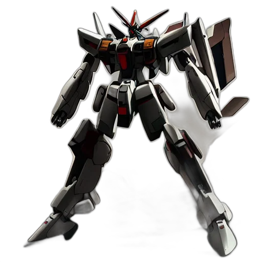 robot, weapon, 3d render, concept art transparent PNG cut-out