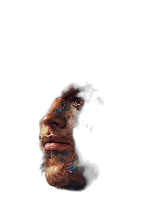 face, mask, dragon, creature, photorealistic, concept art, watercolor, fantasy art transparent PNG cut-out