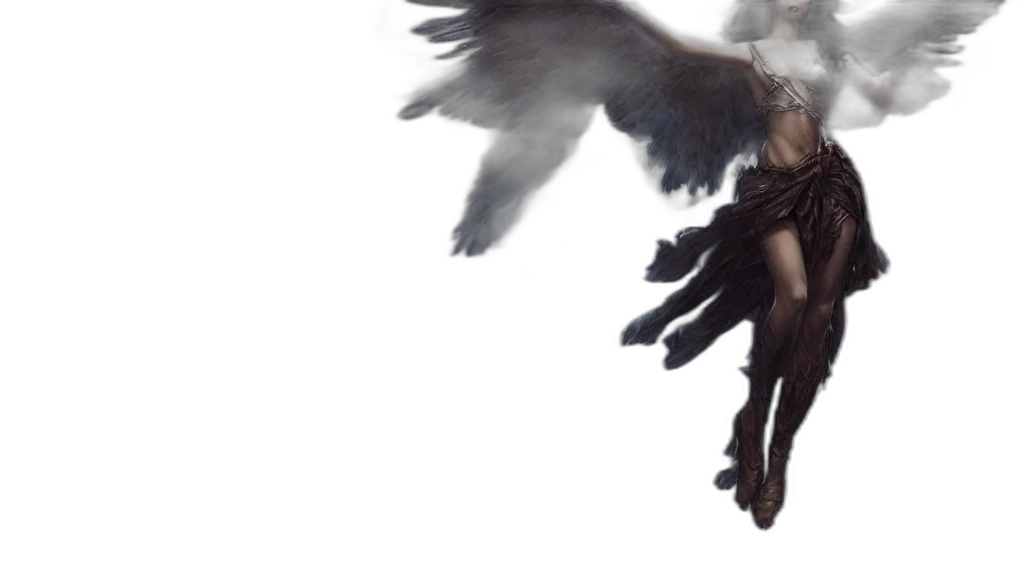 concept art, fantasy art, photorealistic, 3d render, dark, earth tones, beautiful, rumanian transparent PNG cut-out