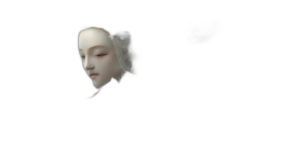 mask, face, robot, creature, 3d render, photorealistic, concept art, fantasy art transparent PNG cut-out