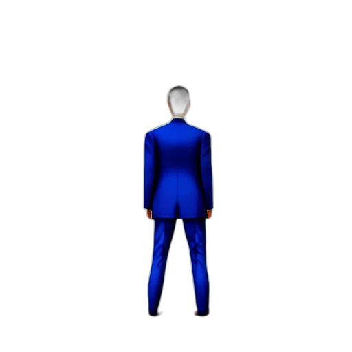 jacket, dress, robot, staff, 3d render, pixel art, concept art, vaporwave transparent PNG cut-out