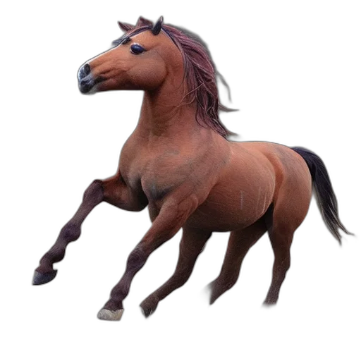 animal, creature, hair, dragon, 3d render, photorealistic, concept art, fantasy art transparent PNG cut-out