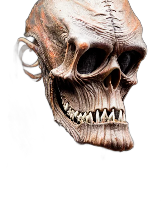 mask, face, creature, staff transparent PNG cut-out