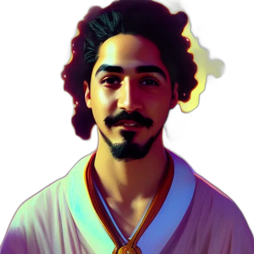 face, staff, dragon, pixel art transparent PNG cut-out