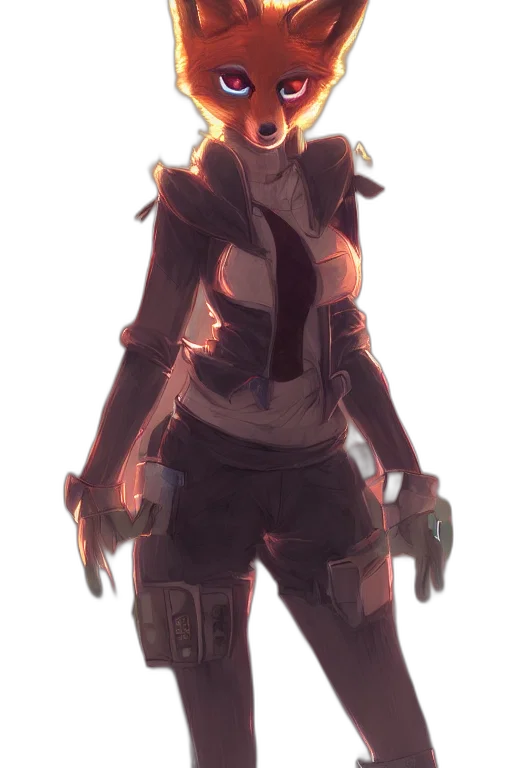 robot, jacket, weapon, staff transparent PNG cut-out