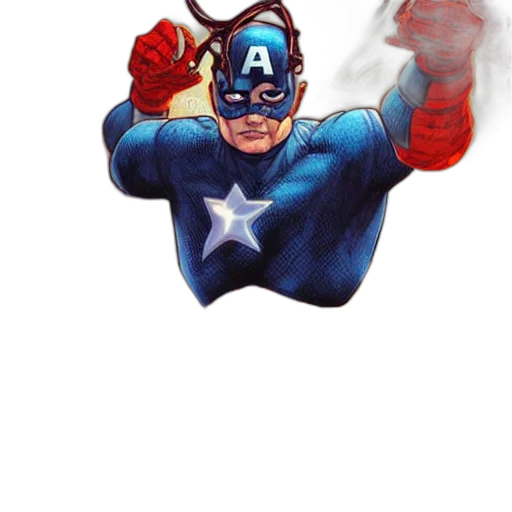 staff, mask, weapon, comic book art transparent PNG cut-out