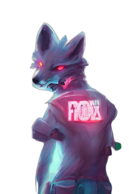 staff, jacket, robot, creature transparent PNG cut-out