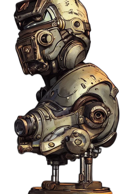 robot, weapon, mask, face transparent PNG cut-out