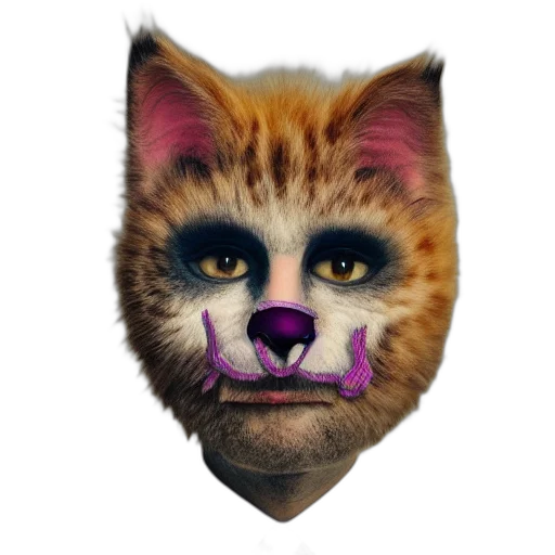 mask, animal, face, creature transparent PNG cut-out