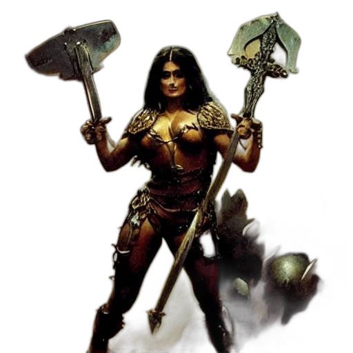 staff, weapon, sword, fantasy art transparent PNG cut-out