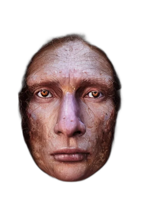 face, mask, creature, robot transparent PNG cut-out