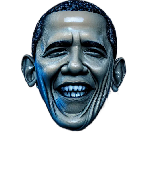 face, mask, creature, jewelry, photorealistic, 3d render, cartoon, comic book art transparent PNG cut-out