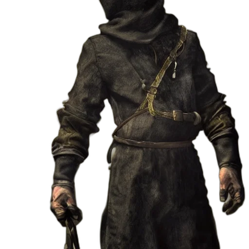 staff, mask, jacket, sword, concept art, 3d render, fantasy art, photorealistic transparent PNG cut-out
