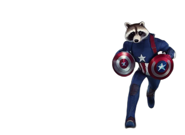 animal, concept art, comic book art, 3d render transparent PNG cut-out